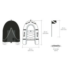 SEAC BRIDGE Planche De Pêche Sous-marine Gonflable -Aqualung Plongee Boutique SEAC BRIDGE planche de peche saous marine 2