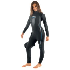 SEAC MASTER DRY Combinaison Semi-étanche De Plongée Sous Marine Femme 7 Mm