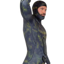 CRESSI LAMPUGA Combinaison De Chasse Sous Marine 7/5 Mm -Aqualung Plongee Boutique combinaison cressi lampuga detail1 28 10 21