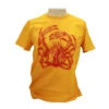 L'ARAIGNEE T-Shirt ARAIGNEE DE MER Jaune/rouge -Aqualung Plongee Boutique t shirt araignee jaune rouge 09 12 22